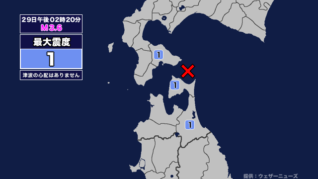 地震情報