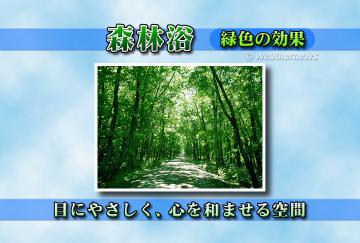 森林浴（緑色の効果）