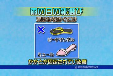 雨の日の靴選び