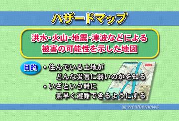 ハザードマップ
