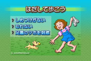 はだしで歩こう