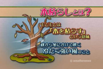 木枯らしとは